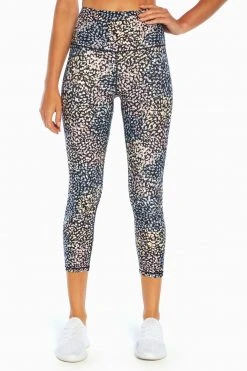 Marika Balance Collection Printed Contender High Waist Mid Calf Capri