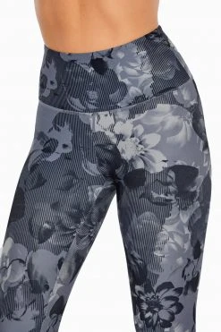 Marika Balance Collection Printed Contender High Waist Mid Calf Capri