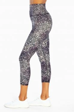 Marika Balance Collection Printed Contender High Waist Mid Calf Capri
