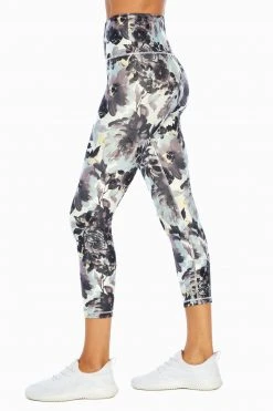 Marika Balance Collection Printed Contender High Waist Mid Calf Capri