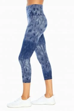 Marika Balance Collection Printed Contender High Waist Mid Calf Capri