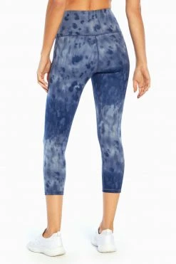 Marika Balance Collection Printed Contender High Waist Mid Calf Capri