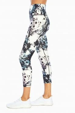 Marika Balance Collection Printed Contender High Waist Mid Calf Capri