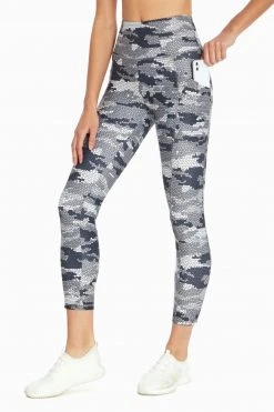 Marika Balance Collection Eclipse Side Pocket Printed Ankle Legging