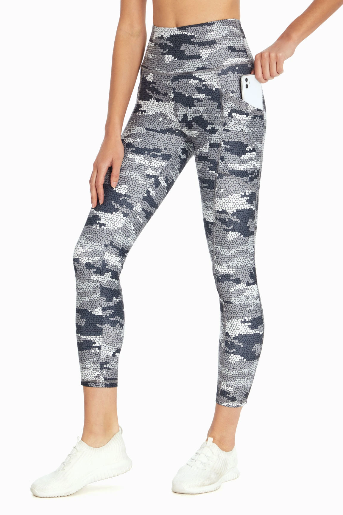 Marika Balance Collection Eclipse Side Pocket Printed Ankle Legging - Playful Prints, High-Waisted, Comfort Fit 1 Marika Balance Collection Eclipse Side Pocket Printed Ankle Legging