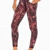 Marika Balance Collection Printed Side Pocket Eclipse Ankle Legging Bottoms