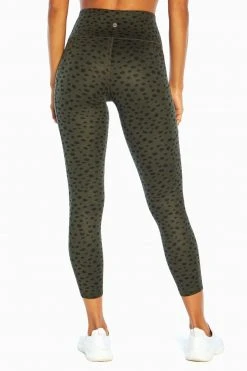 Marika Balance Collection Printed Side Pocket Eclipse Ankle Legging Bottoms