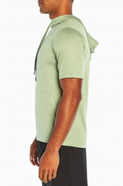 Marika Balance Collection For Men Tackle Short Sleeve Hoodie