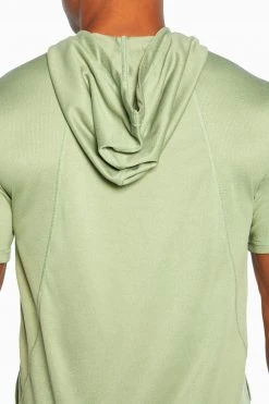 Marika Balance Collection For Men Tackle Short Sleeve Hoodie