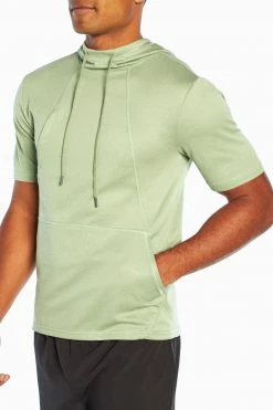 Marika Balance Collection For Men Tackle Short Sleeve Hoodie