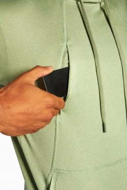 Marika Balance Collection For Men Tackle Short Sleeve Hoodie