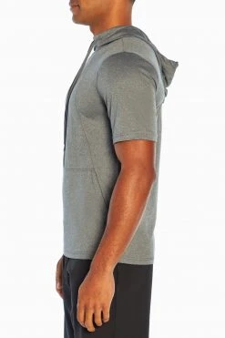 Marika Balance Collection For Men Tackle Short Sleeve Hoodie