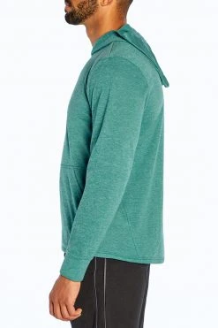 Marika Balance Collection Men's Run Through Hoodie - Lightweight & Comfortable 20 Marika Features Balance Collection For Men Run Through Hoodie