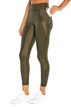 Marika Cycle House Louis Shine Side Pocket Ankle Legging