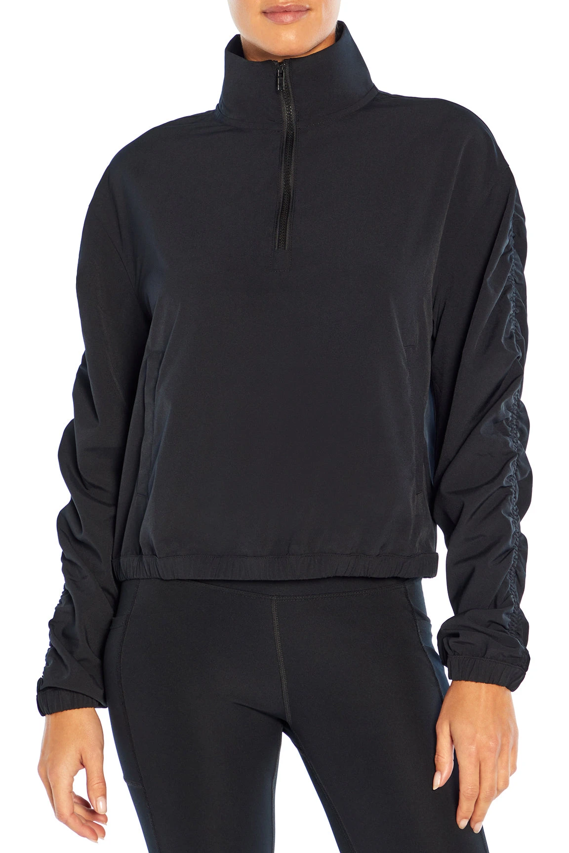 Marika Cycle House Drea 1/4 Zip Woven Jacket - Lightweight & Stylish Women's Jacket 1 Marika Cycle House Drea 1/4 Zip Woven Jacket