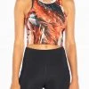 Marika Cycle House Race Crop Tank