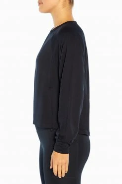 Marika Cycle House Cadence Fleece Long Sleeve Top