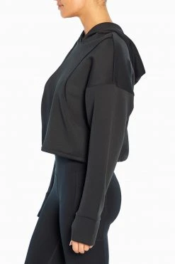 Marika Cycle House Cropped Juniper Hoodie