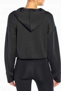 Marika Cycle House Cropped Juniper Hoodie