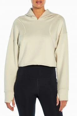 Marika Cycle House Cropped Juniper Hoodie