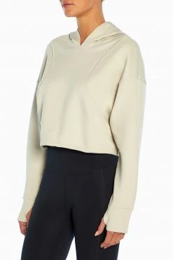 Marika Cycle House Cropped Juniper Hoodie