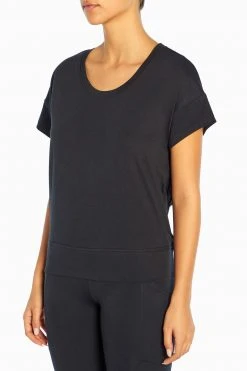 Marika Cycle House Harmony Short Sleeve Tee - Women's Yoga & Fitness Top 30 Marika Features Cycle House Harmony Short Sleeve Tee