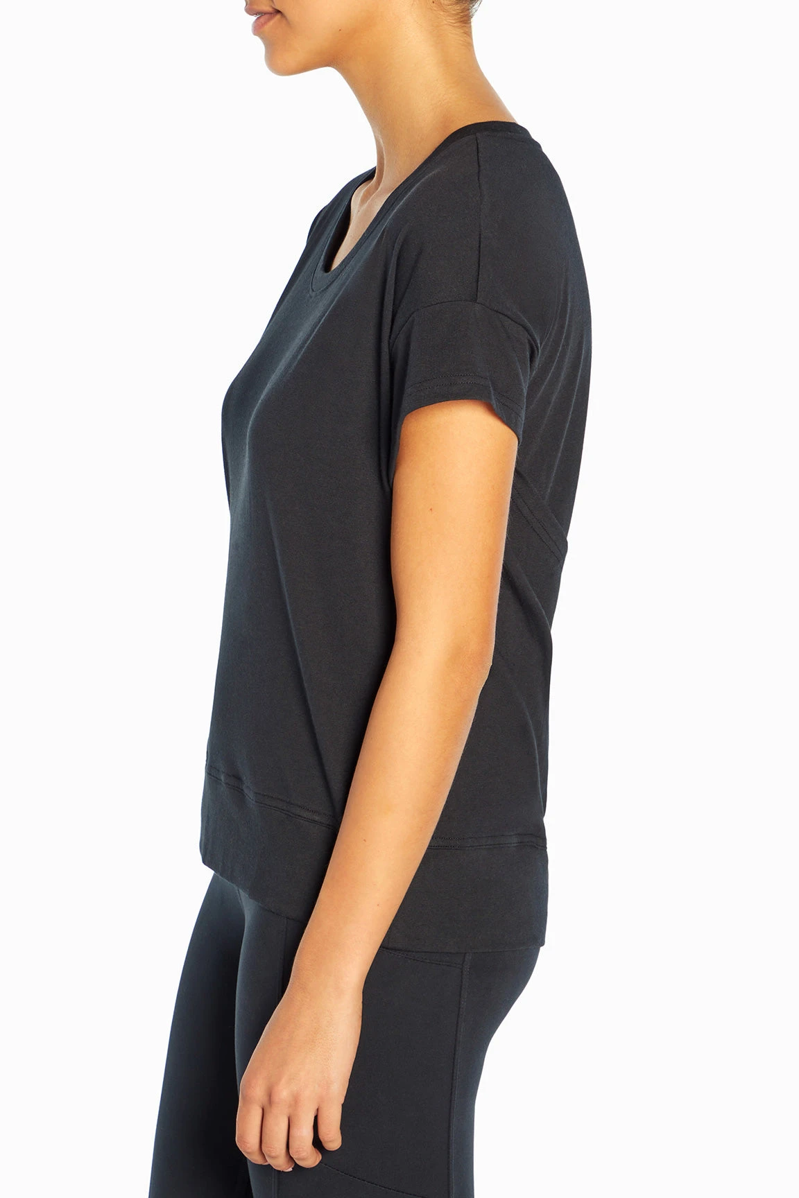 Marika Cycle House Harmony Short Sleeve Tee - Women's Yoga & Fitness Top 16 Marika Features Cycle House Harmony Short Sleeve Tee