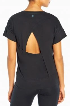 Marika Cycle House Harmony Short Sleeve Tee - Women's Yoga & Fitness Top 28 Marika Features Cycle House Harmony Short Sleeve Tee