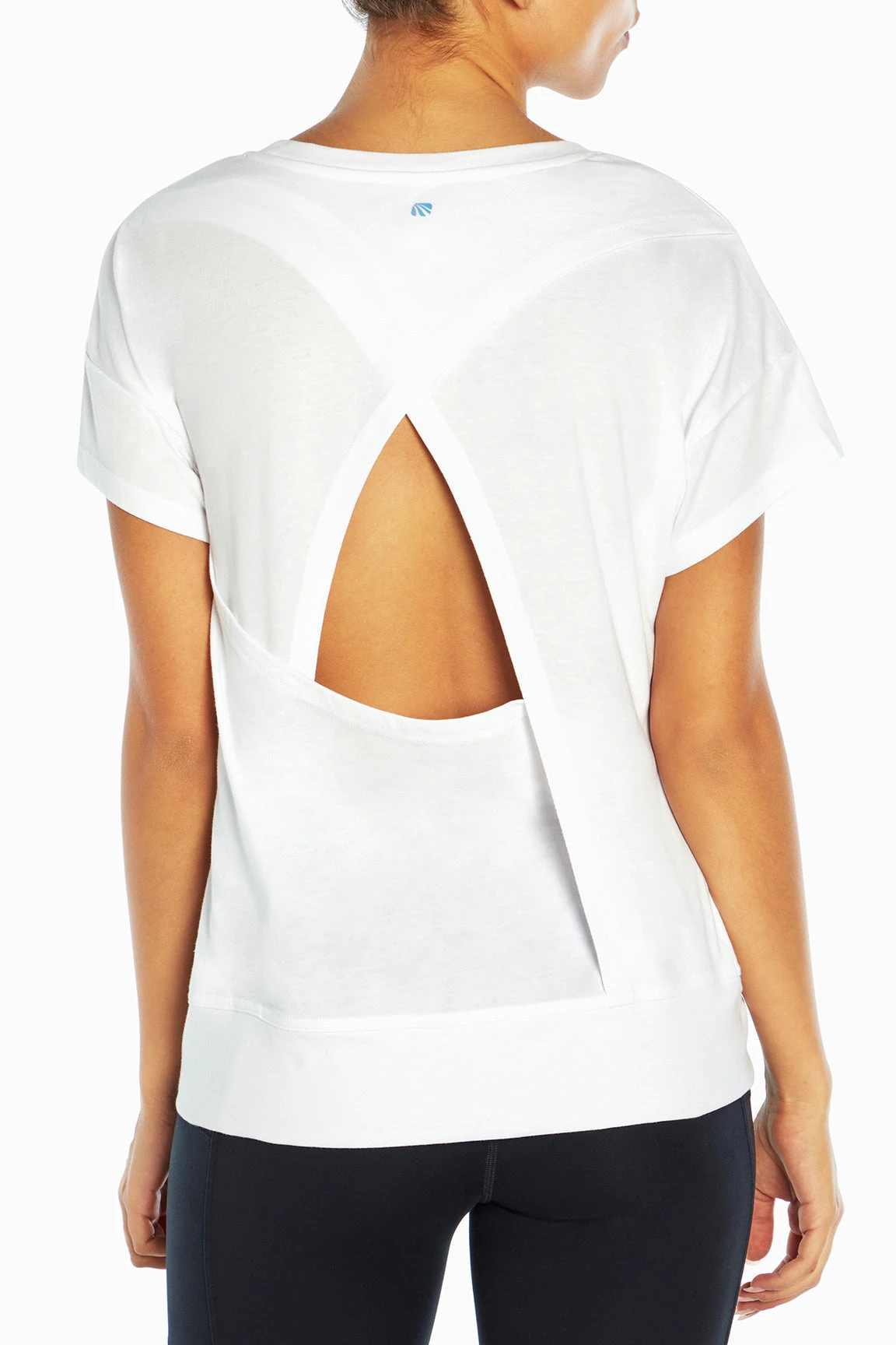 Marika Cycle House Harmony Short Sleeve Tee - Women's Yoga & Fitness Top 9 Marika Features Cycle House Harmony Short Sleeve Tee