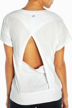 Marika Cycle House Harmony Short Sleeve Tee - Women's Yoga & Fitness Top 22 Marika Features Cycle House Harmony Short Sleeve Tee