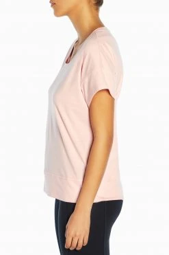 Marika Cycle House Harmony Short Sleeve Tee - Women's Yoga & Fitness Top 20 Marika Features Cycle House Harmony Short Sleeve Tee