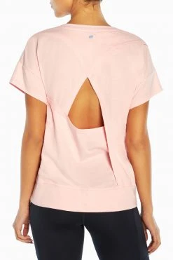 Marika Cycle House Harmony Short Sleeve Tee - Women's Yoga & Fitness Top 19 Marika Features Cycle House Harmony Short Sleeve Tee