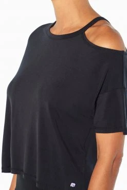 Marika Cycle House Urban Cropped Short Sleeve Top - Stylish & Comfortable Women's Tee 32 Marika Cycle House Urban Cropped Short Sleeve Top Features