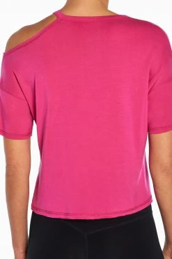 Marika Cycle House Urban Cropped Short Sleeve Top - Stylish & Comfortable Women's Tee 20 Marika Cycle House Urban Cropped Short Sleeve Top Features