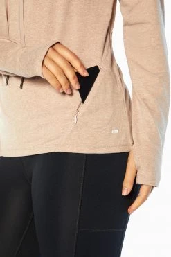 Marika Tops Flex Long Sleeve Hoodie