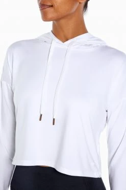 Marika Luxe Cropped Hoodie - Bestseller Women's Casual Hoodie | Sale 48 Marika Luxe Cropped Hoodie Bestsellers