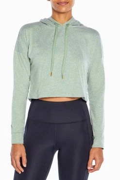 Marika Luxe Cropped Hoodie - Bestseller Women's Casual Hoodie | Sale 27 Marika Luxe Cropped Hoodie Bestsellers