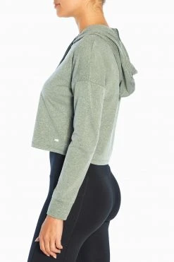 Marika Luxe Cropped Hoodie - Bestseller Women's Casual Hoodie | Sale 36 Marika Luxe Cropped Hoodie Bestsellers