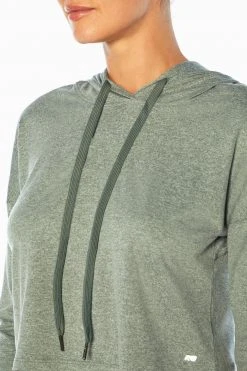 Marika Luxe Cropped Hoodie - Bestseller Women's Casual Hoodie | Sale 35 Marika Luxe Cropped Hoodie Bestsellers