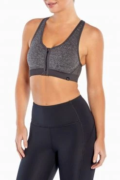 Marika Savannah Seamless Front Zip Sports Bra