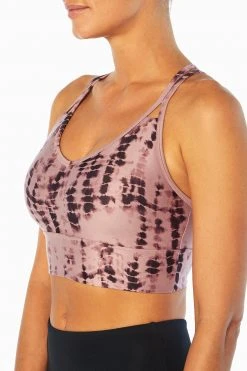 Marika Brooklyn Brushed Sports Bra Playful Prints
