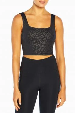 Marika Playful Prints Embossed Lola Long Sports Bra