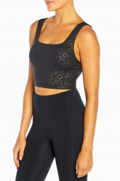 Marika Playful Prints Embossed Lola Long Sports Bra