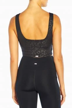 Marika Playful Prints Embossed Lola Long Sports Bra