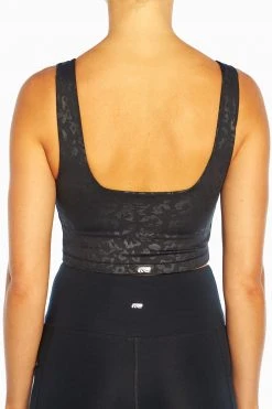 Marika Playful Prints Embossed Lola Long Sports Bra