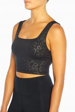 Marika Playful Prints Embossed Lola Long Sports Bra