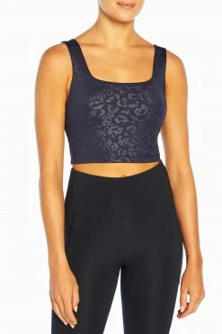 Marika Playful Prints Embossed Lola Long Sports Bra