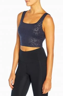Marika Playful Prints Embossed Lola Long Sports Bra