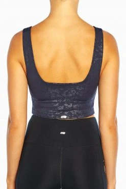 Marika Playful Prints Embossed Lola Long Sports Bra