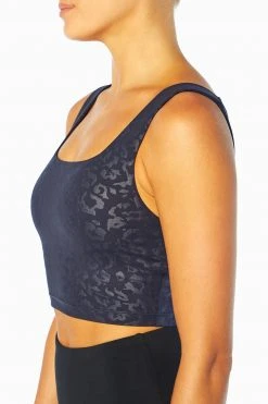Marika Playful Prints Embossed Lola Long Sports Bra